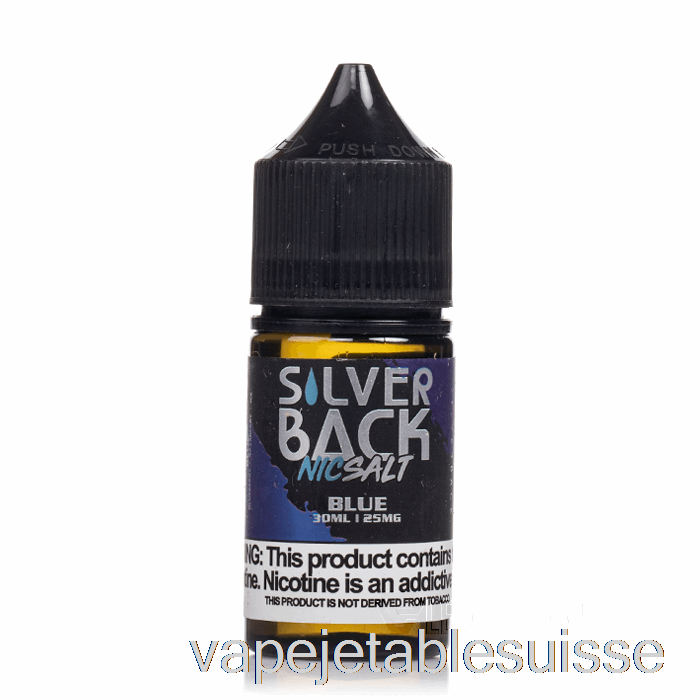 Vape Suisse Bleu - Silverback Juice Co. Sels - 30 Ml 25 Mg